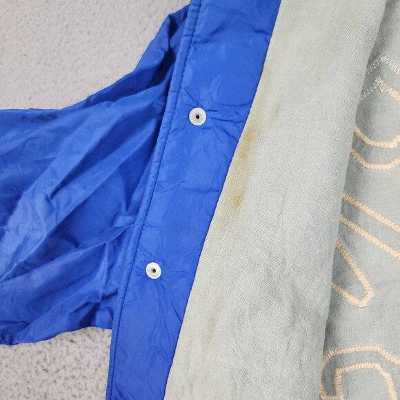 Vtg Eastern Illinois University Satin Bomber Jacket Small Embroidered Lined USA - Picture 12 of 13